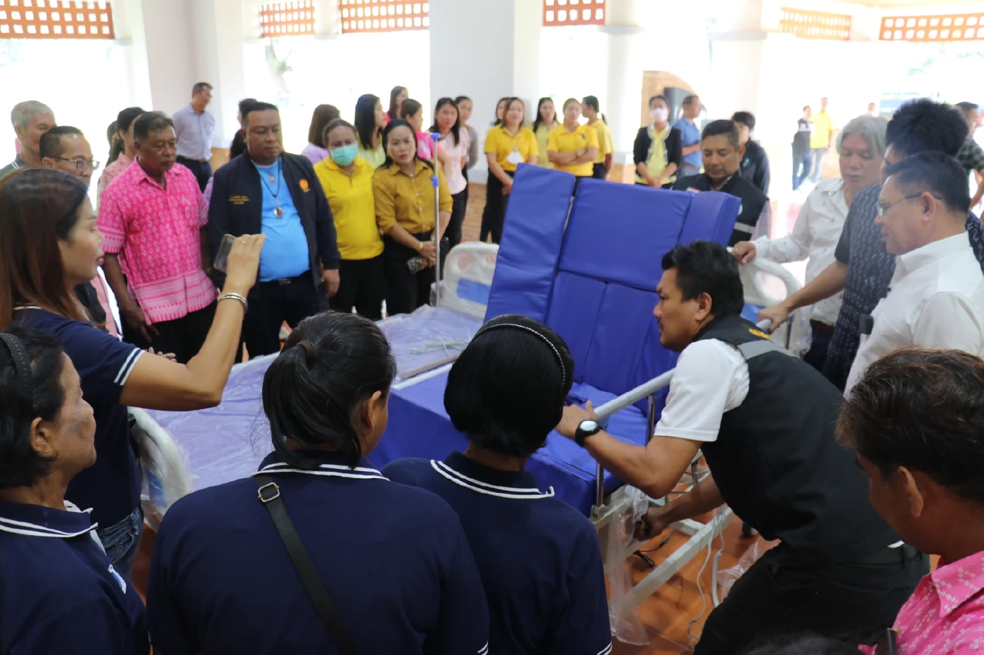 อบจ.สงขลาคิกออฟโครงการธนาคาร 1000 เตียงช่วยผู้ป่วยยากไร้