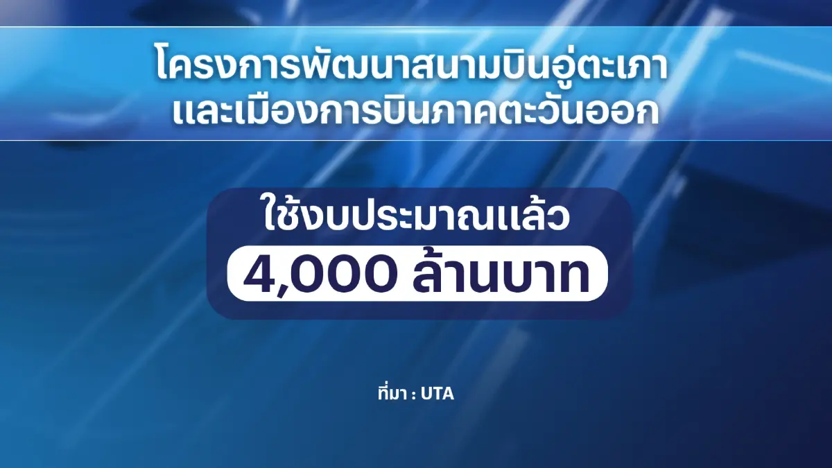 กองทัพเรือคาดปีนี้ตอกเข็ม 'รันเวย์' สนามบินอู่ตะเภา