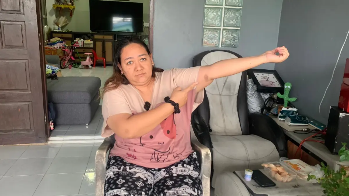 ล่าโจร อ้วน-ผอม ถีบจยย.เหยื่อชนกำแพง ก่อนกระชากสร้อยทอง 1 บาท หนีลอยนวล