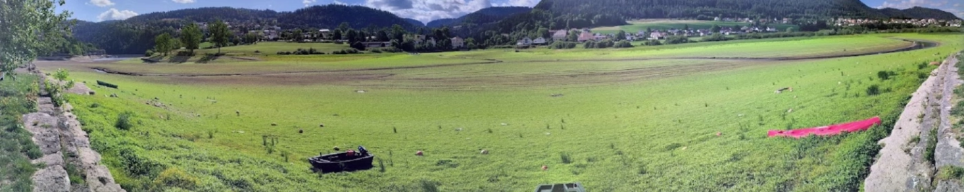 โลกร้อน - ภัยแล้ง ทำแม่น้ำ Doubs ในฝรั่งเศสแห้งหายทั้งสาย ทำลายการท่องเที่ยว