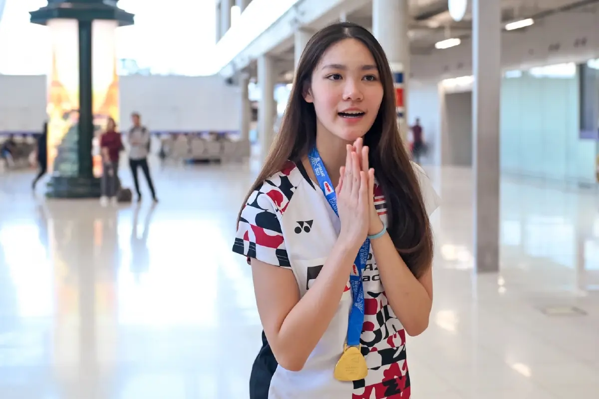 "พิงค์ พิชฌามลณ์" กลับถึงไทย วางเป้าลุยศึกเวิลด์ทัวร์-ขึ้นท็อป 40 โลก