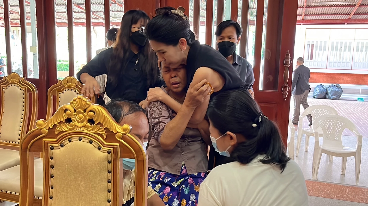 แม่ตะวันสาวเมียนมา มาประเทศไทยร่วมงานศพลูกสาว พร้อมท่านทูตเมียนมา