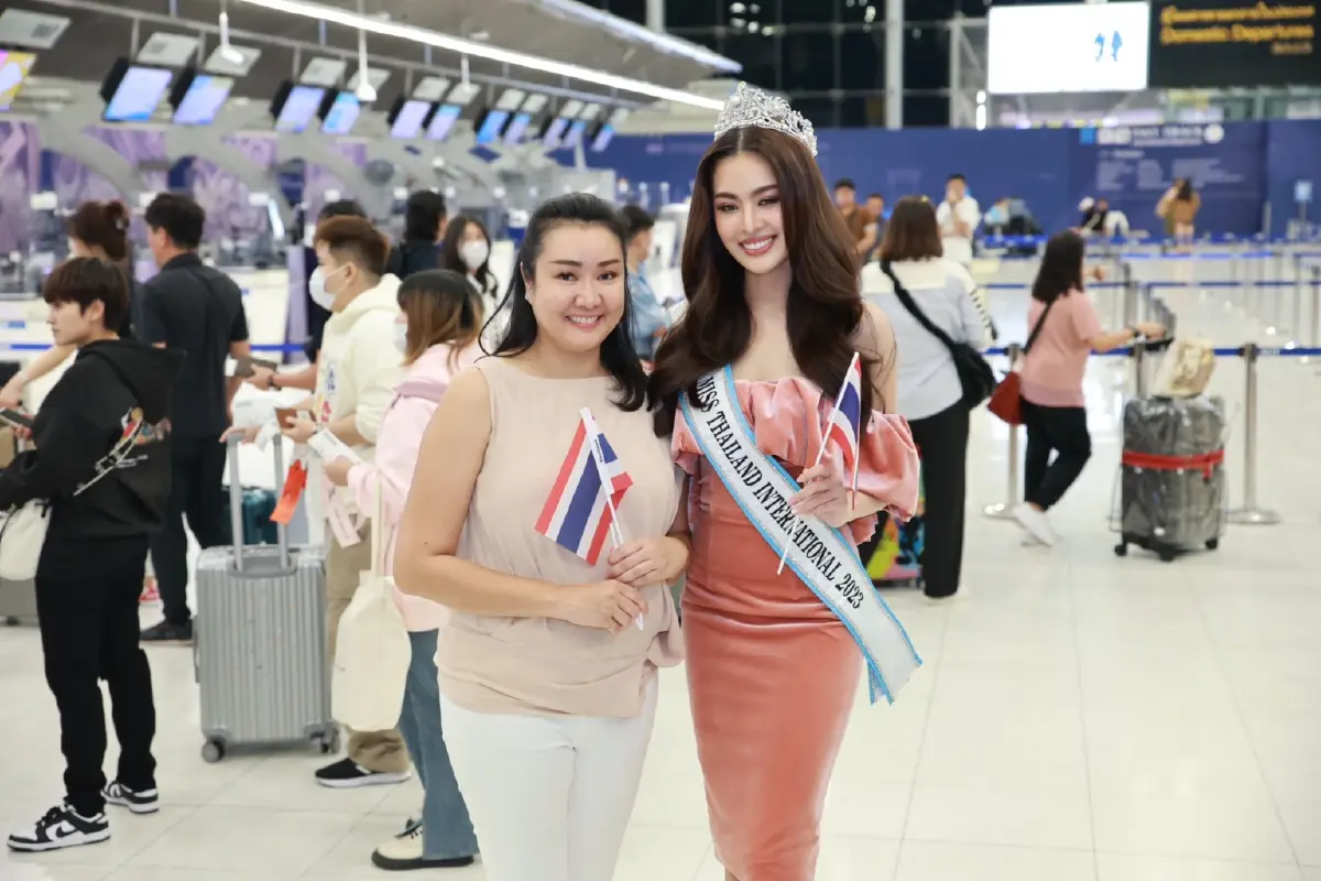 โบว์ สุภาภรณ์ บินลัดฟ้าสู่เวที Miss International 2023 ประเทศญี่ปุ่น