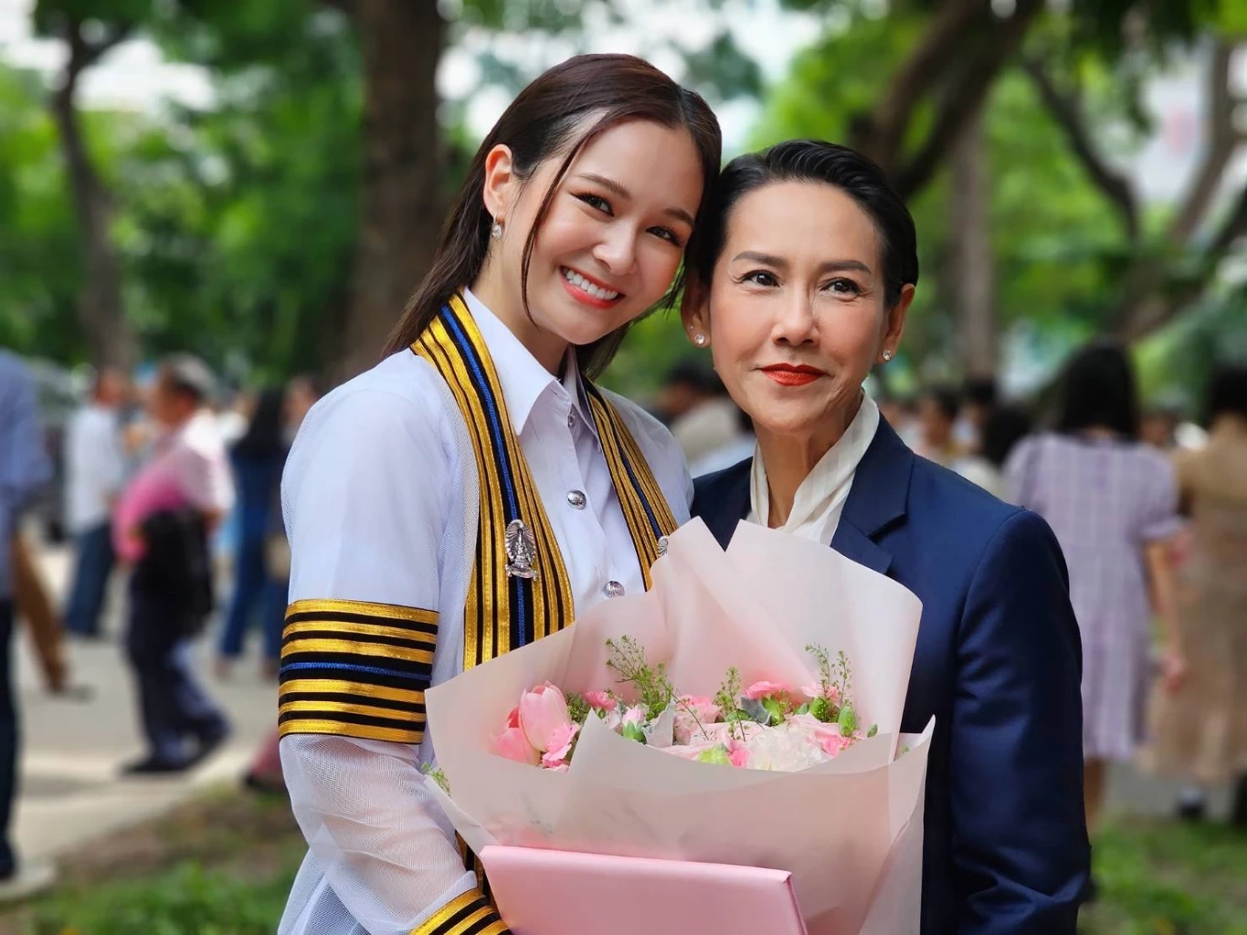 กบ ปภัสรา ปลื้ม น้องเหนือ ดิสรยา เรียนจบ แถมตามรอยเข้าวงการบันเทิง