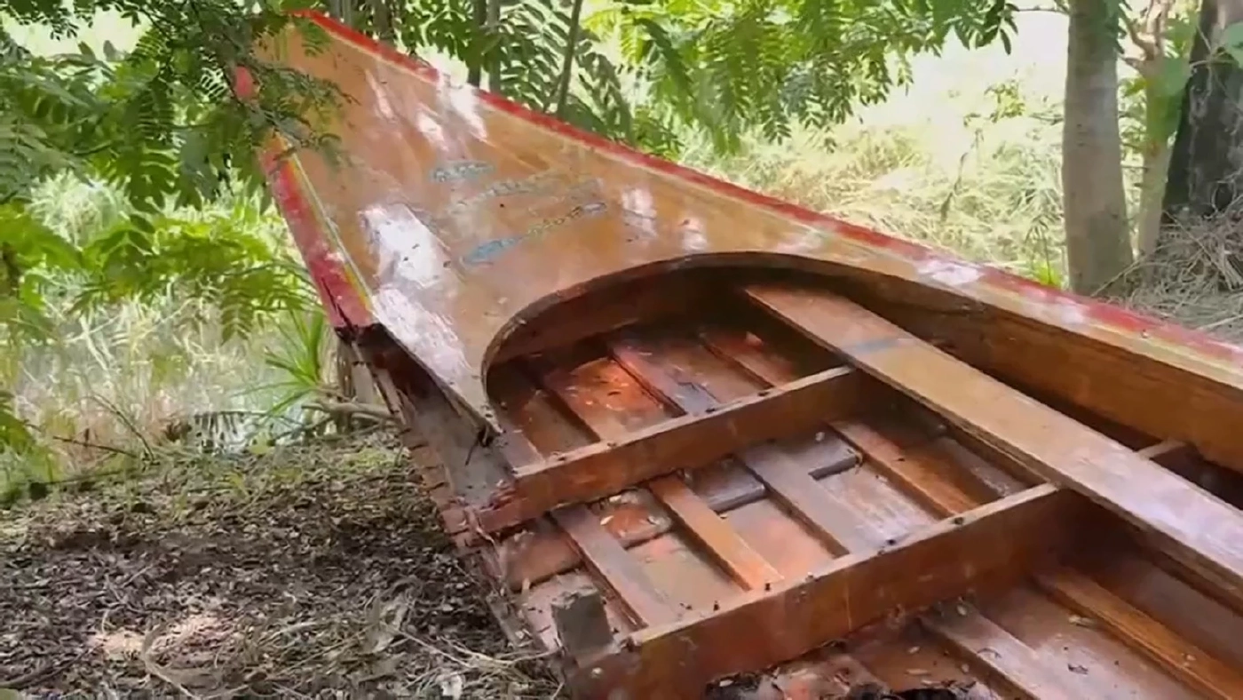 เจ็ทสกีชนคลื่น เหินพุ่งชนเรือหางยาว จมคลองดับ 3