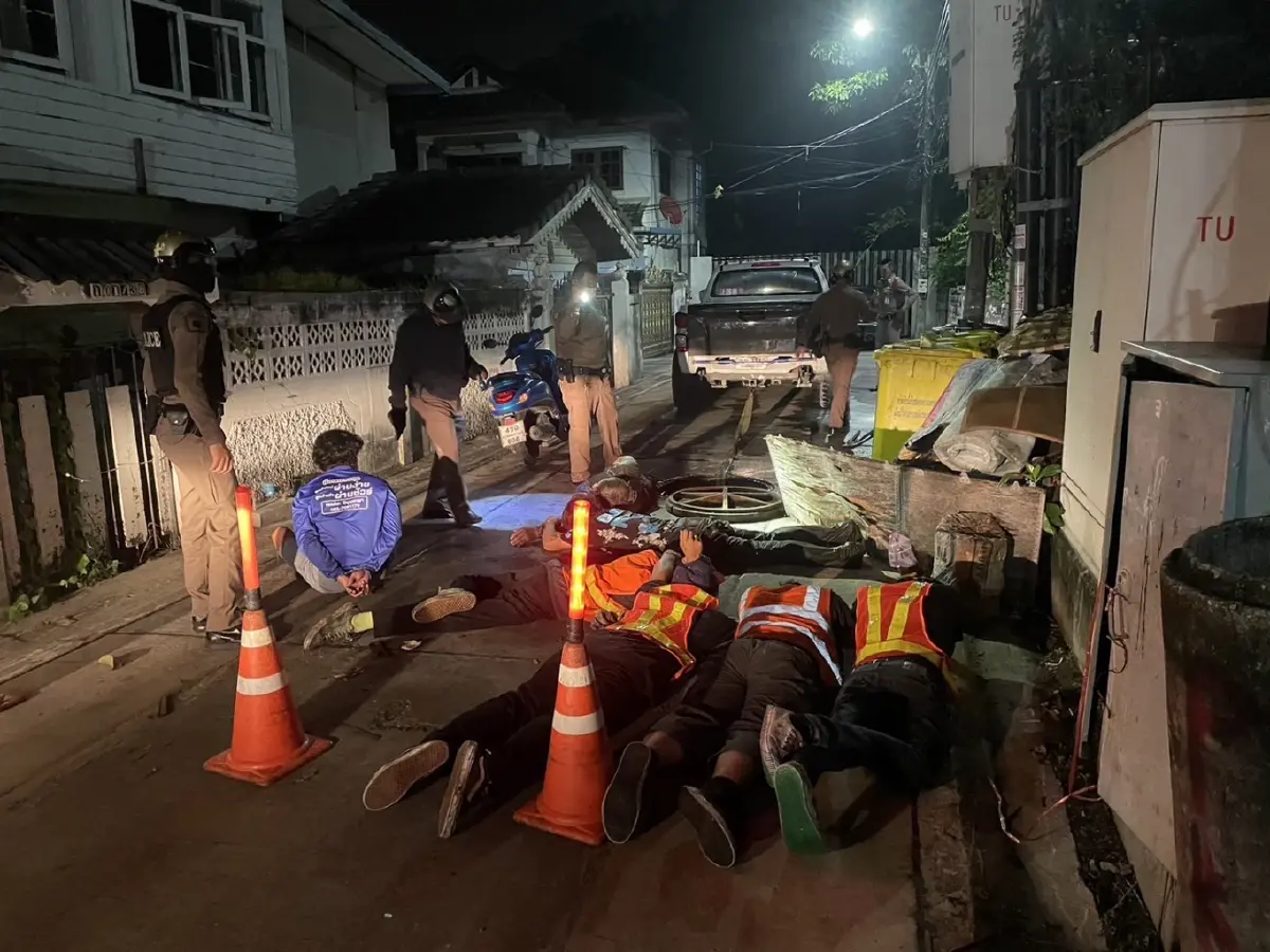 รวบแก๊งค์ ตัดสายเคเบิ้ล ระบบสัญญานสื่อสารโทรศัพท์ และอินเตอร์เน็ตใต้ดิน