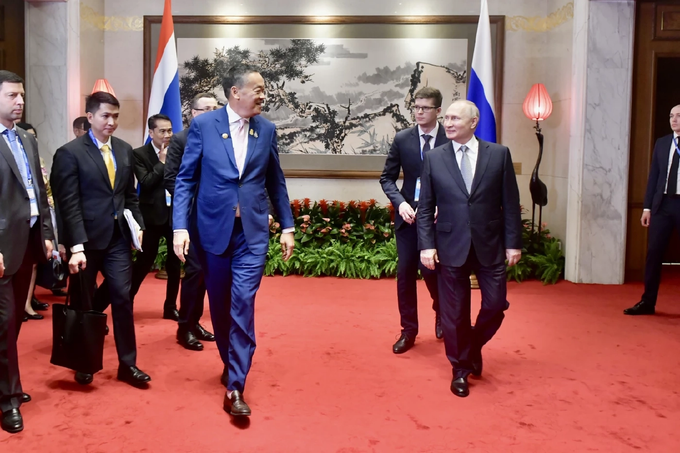 "เศรษฐา" หารือ "ปูติน" ย้ำเจตจำนงร่วมกัน ยกระดับความสัมพันธ์ในทุกมิติ