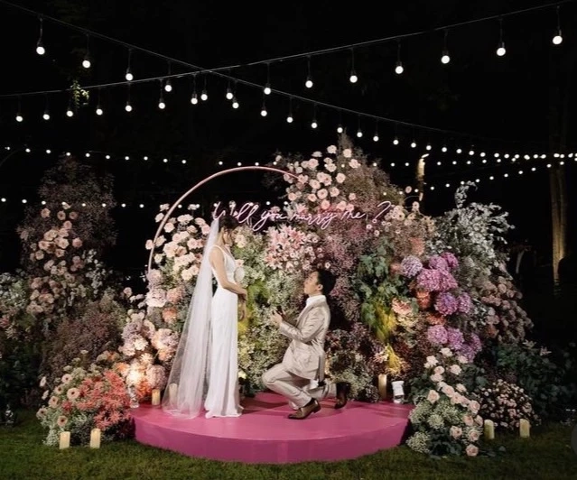 โมเมนต์หวาน "เมย์ พิชญ์นาฏ" สุดซึ้ง "ไฮโซบิ๊ก" จัดใหญ่เซอร์ไพรส์ขอแต่งงาน