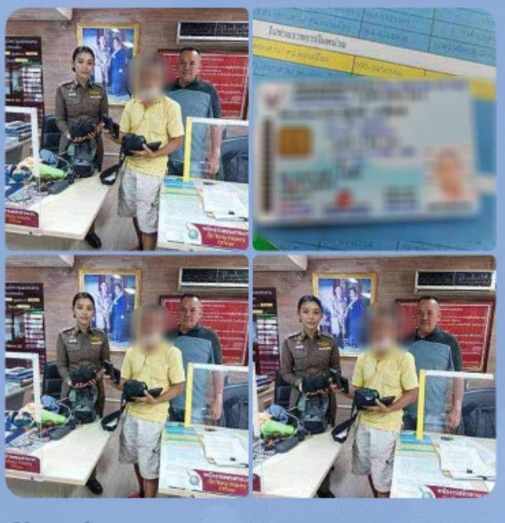 นทท.สเปน ขอบคุณ "สน.ดอนเมือง" ช่วยตามหากระเป๋า ชมตำรวจไทยดีที่สุดในโลก