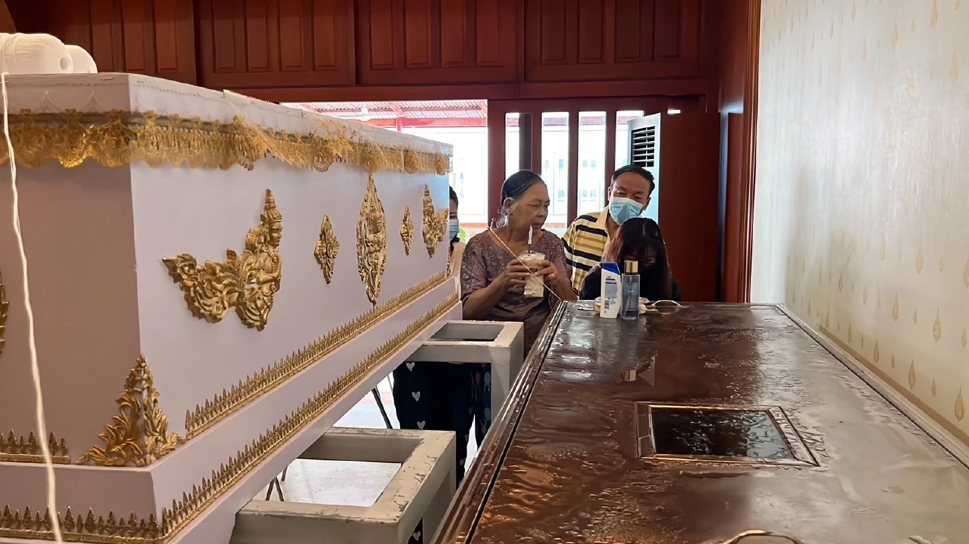 แม่ตะวันสาวเมียนมา มาประเทศไทยร่วมงานศพลูกสาว พร้อมท่านทูตเมียนมา