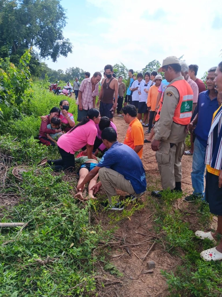 สลด! ด.ญ.วัย 13 สละชีวิตช่วยน้อง 5 ขวบ ลื่นตกฝาย น้องรอดแต่ตัวเองจมดับ