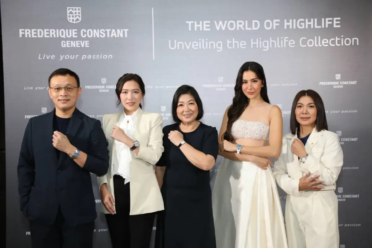 เปิด 5 รุ่นเด่นนาฬิกาหรู Frederique Constant  คอลเลคชั่น Highlife