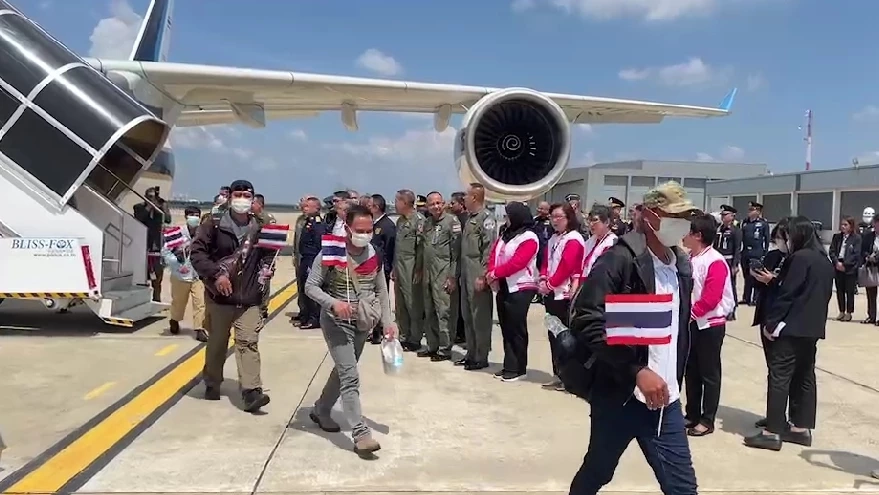 เที่ยวบินที่ 3! ทัพฟ้า อพยพ อีก 139 คนไทยในอิสราเอล กลับสู่มาตุภูมิแล้ว