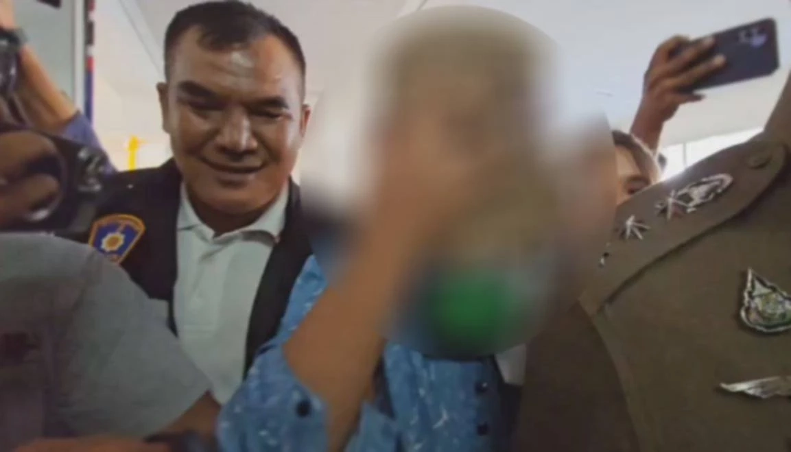 น.ส.ยุวเรศ หรือหมวย คนที่ใช้จ้างวานให้ ไหม มาเฝ้าไข้เสี่ยแป้ง