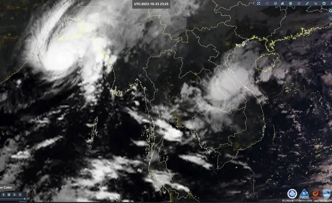 กรมอุตุฯ เตือน ฝนฟ้าคะนองทั่วไทย ภาคใต้(ฝั่งตะวันออก) อ่วมหนัก ร้อยละ 60 ของพื้นที่