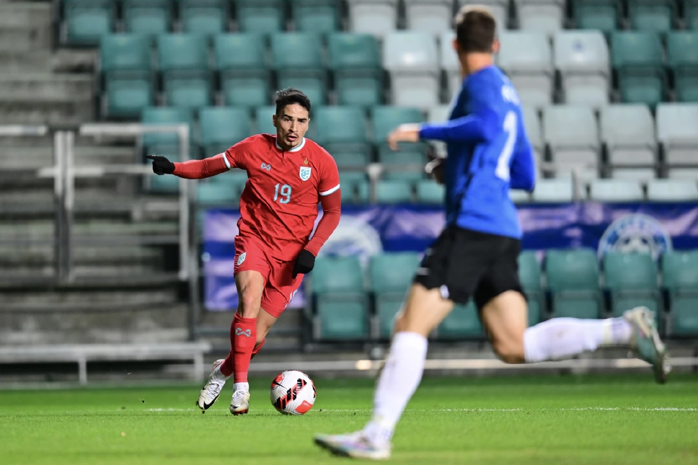 "ทีมชาติไทย" ไล่ตีเสมอ เอสโตเนีย 1-1 ส่งท้ายทัวร์ยุโรปฟีฟ่าเดย์