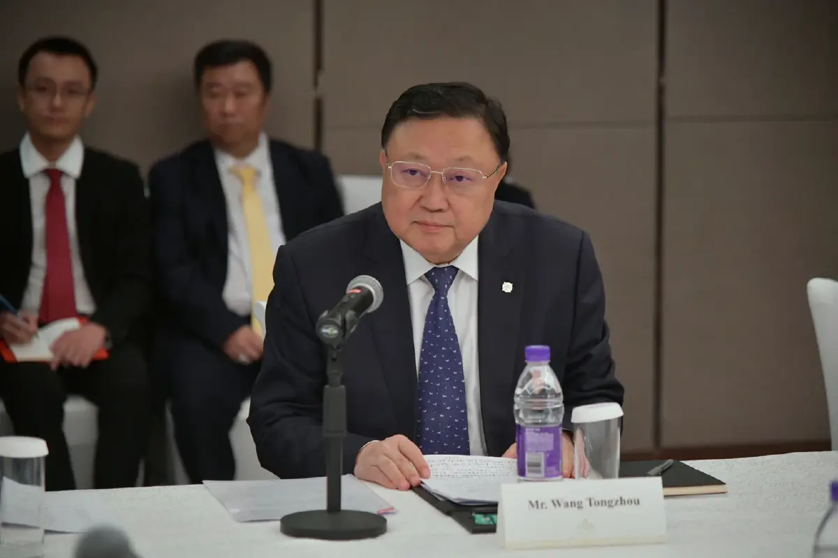 Mr. Wang Tongzhou Chairman บริษัท CHEC เข้าเยี่ยมคารวะ  นายกฯ