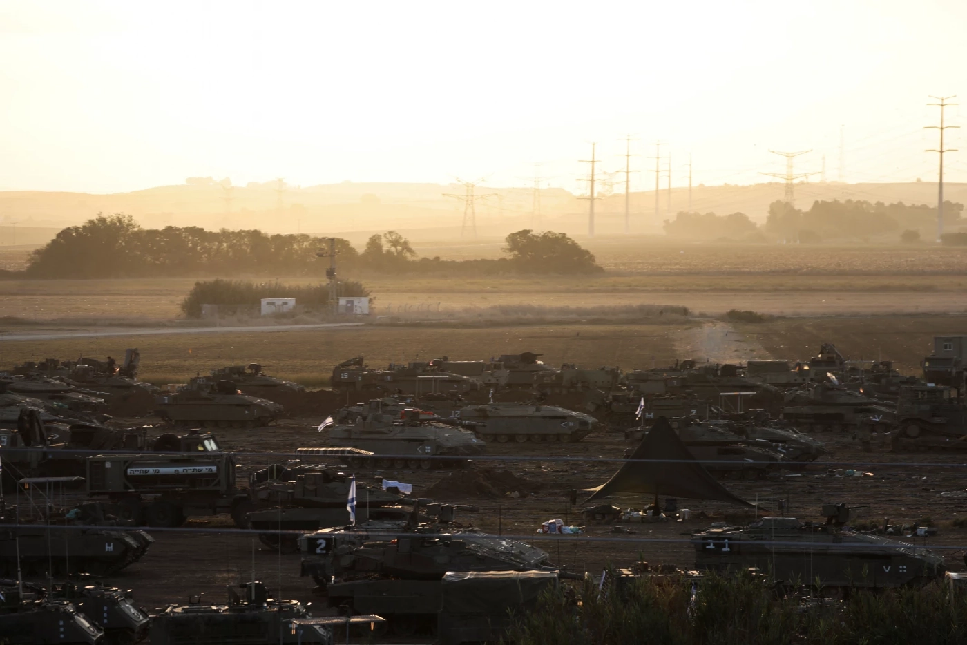 สถานการณ์พรมแดนอิสราเอล-กาซา-เลบานอน