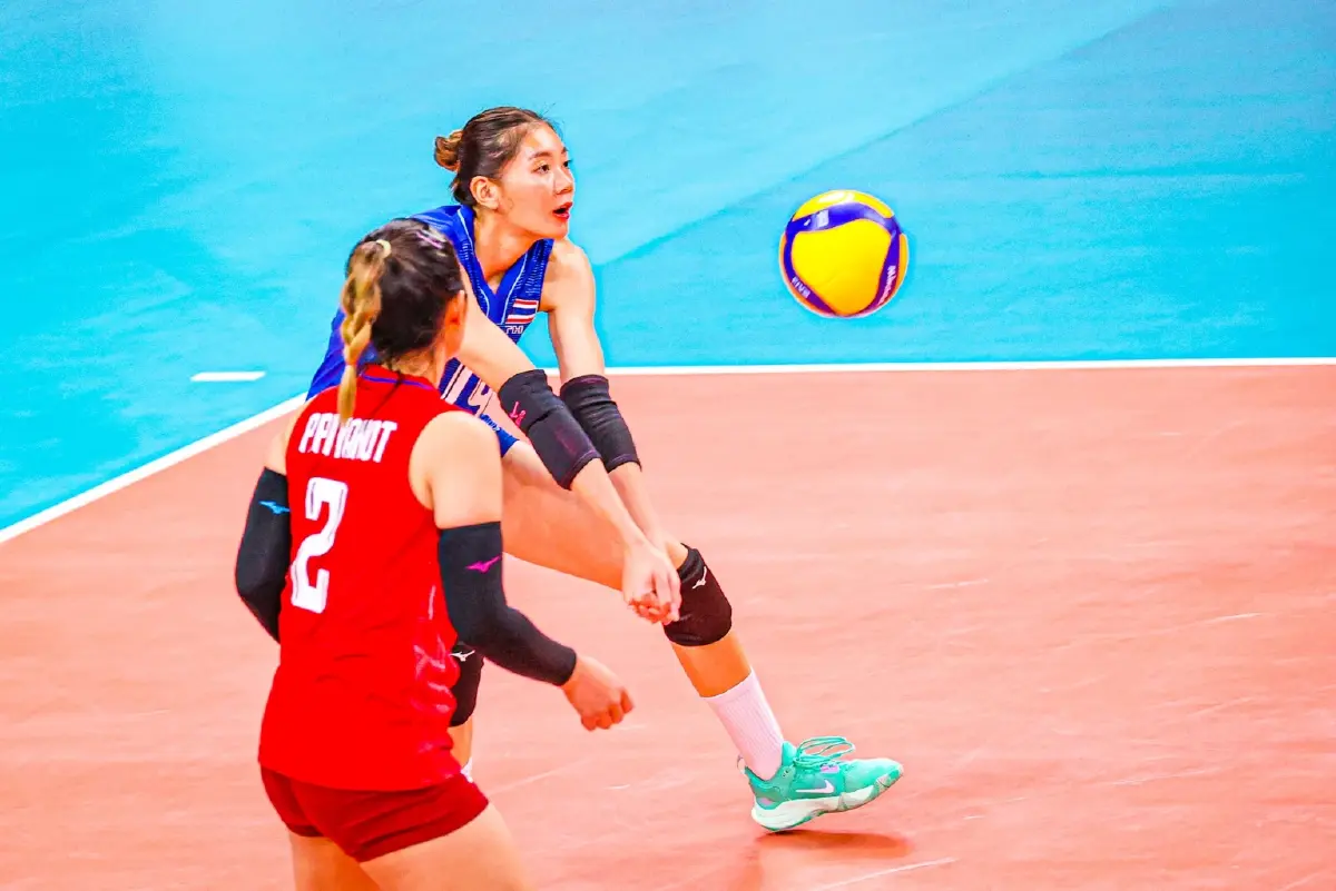 วอลเลย์บอลหญิง ไทย พ่าย จีน 0-3 เซต ร่วงชิงเหรียญทองแดง เอเชียนเกมส์