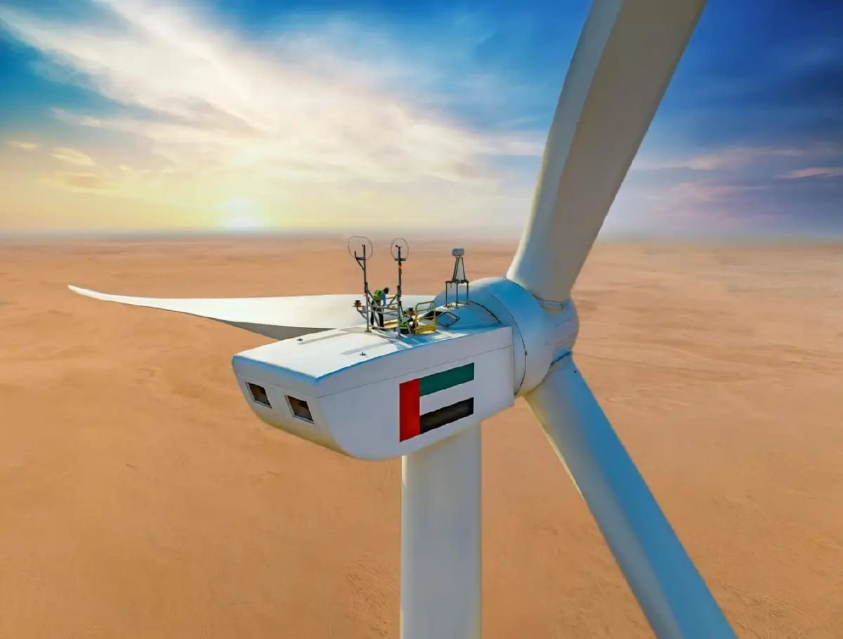UAE เปิดตัวโครงการพลังงานลม 103.5 เมกะวัตต์ รับการประชุม COP28 ปลายปี