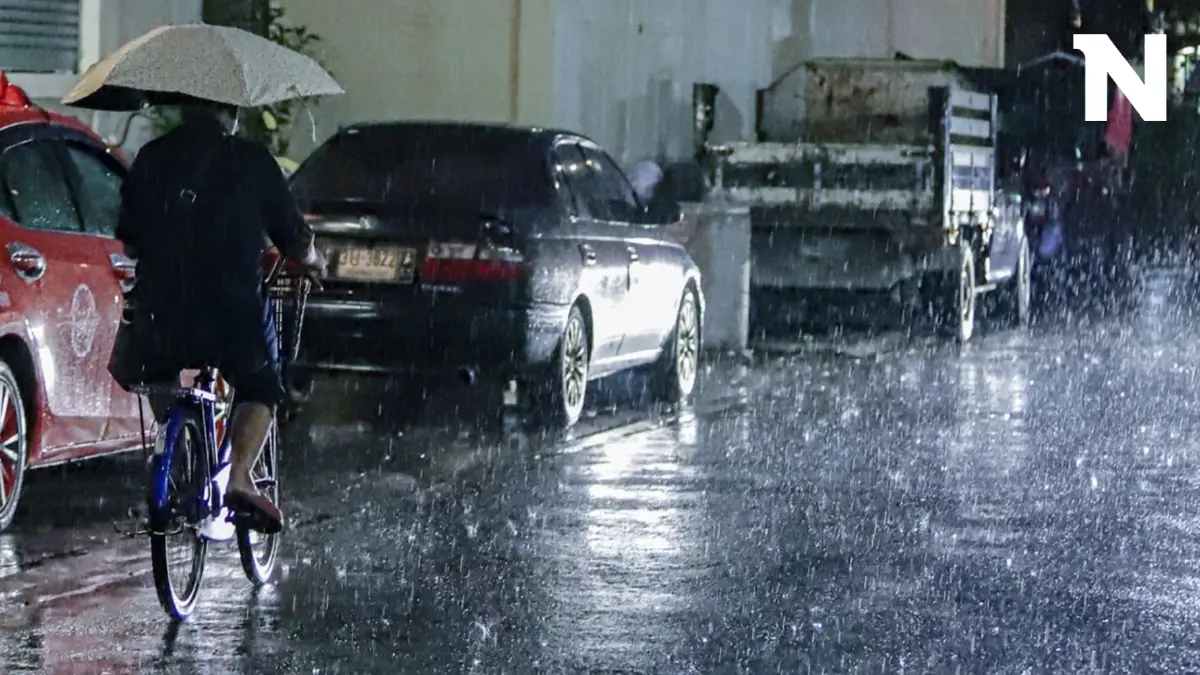 เตือน 5 ภาคจ่ออ่วม ฝนฟ้าคะนองร้อยละ 60-70 ฝนตกหนัก เช็กพิกัดเสี่ยง ก่อนเดินทาง  