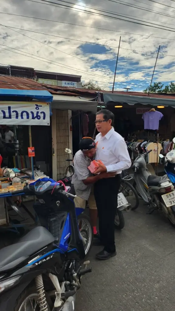 หาเสียงเลือกตั้งซ่อม อบจ.กาญฯ คึกคัก  “ทนายวี” ร่วมสู้ศึก