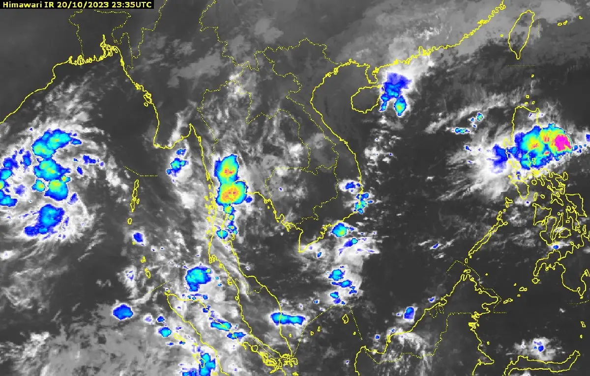 พยากรณ์อากาศวันนี้ กรมอุตุฯ เตือน"ฝนฟ้าคะนอง" มวลอากาศเย็นปะทะร่องมรสุม