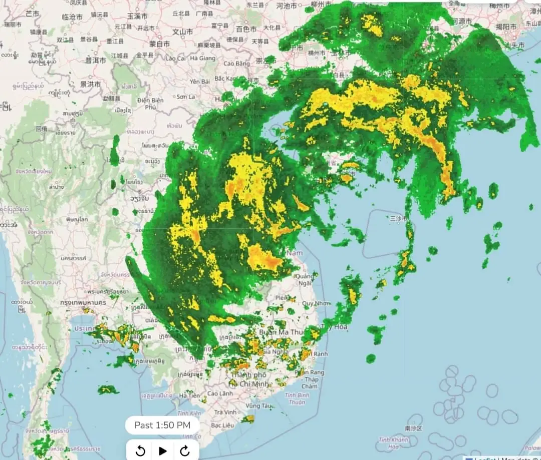 กรมอุตุฯ เตือน ภาคใต้เจอฝนฟ้าคะนอง ร้อยละ 70 ของพื้นที่ และฝนตกหนักบางแห่ง 