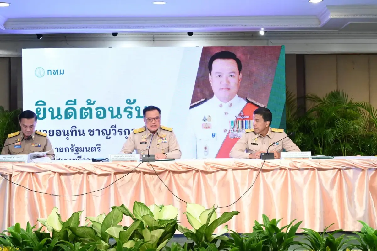 อนุทิน ตรวจราชการกทม.