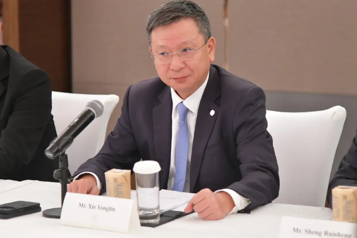  Mr. Xie Yonglin, Executive Director, President, Co-CEO บริษัท Ping An เข้าเยี่ยมคารวะ นายเศรษฐา