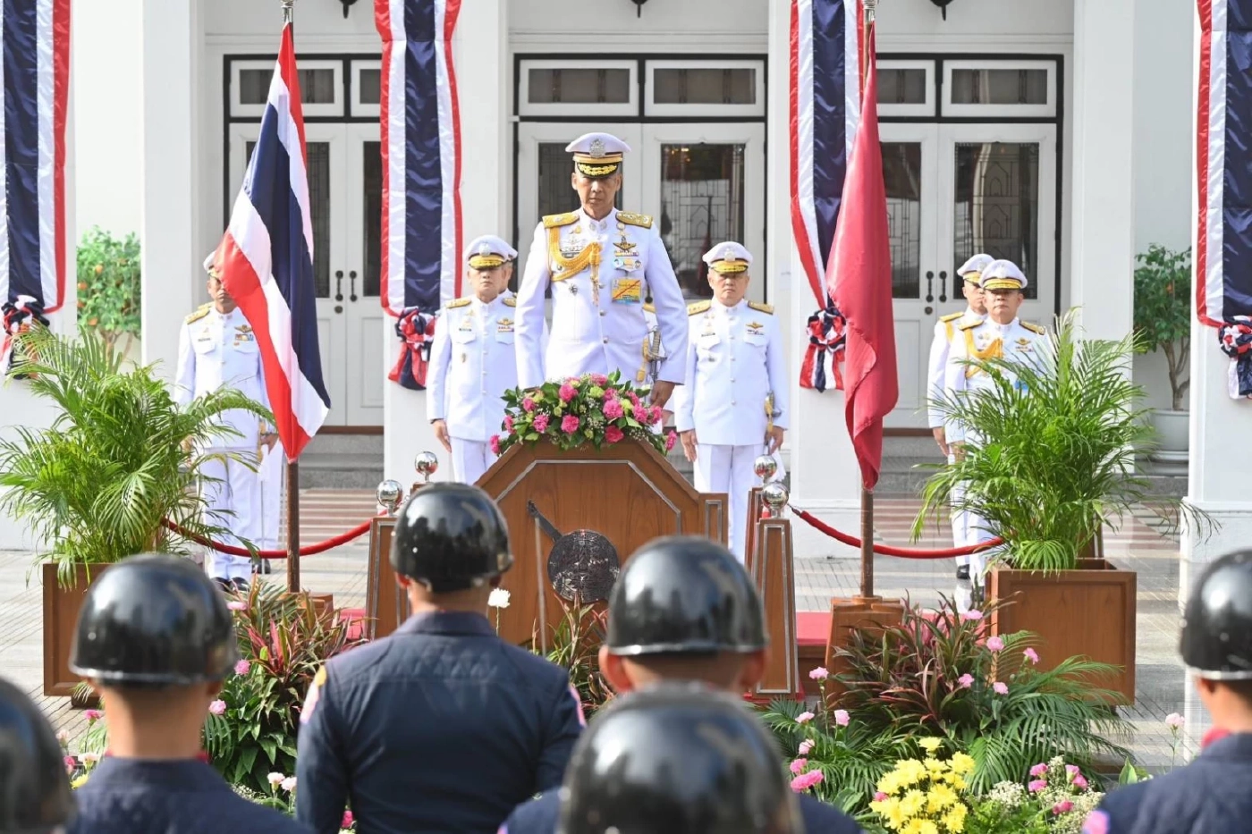 ผบ.ตร. จัดพิธีสักการะ เนื่องใน "วันตำรวจ" ประจำปี 2566