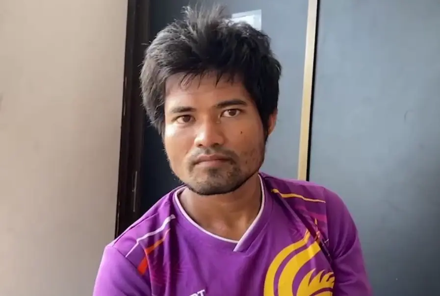 รวบหนุ่มกัมพูชากลางถนน หลังท่าทางมีพิรุธ เจอของกลางยาไอซ์ใส่ถุงซิปล็อค