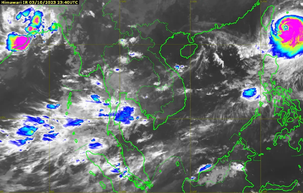 พยากรณ์อากาศวันนี้ กรมอุตุฯเตือน"ฝนตกหนัก" อัปเดต"ไต้ฝุ่นโคอินุ"ขึ้นฝั่ง