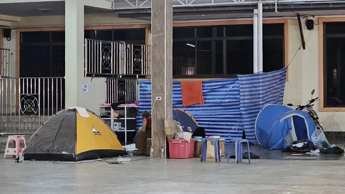 ที่พักอาศัยของบรรดาแก๊งขอทาน