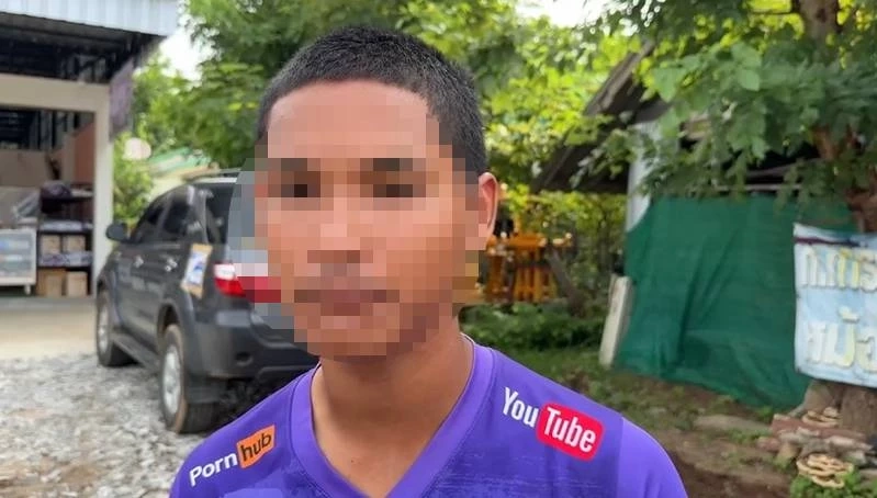 นายนาวิน แฟนผู้บาดเจ็บ