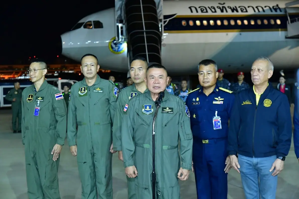 กองทัพอากาศส่งเครื่องบิน A340-500 อพยพคนไทยในอิสราเอลเที่ยวแรก