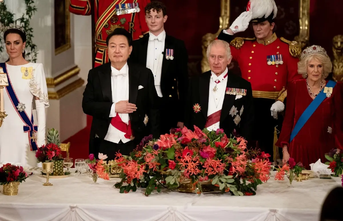 4 สาว BLACKPINK ปรากฏตัวในงานเลี้ยงสุดอลังการ The Korean State Banquet