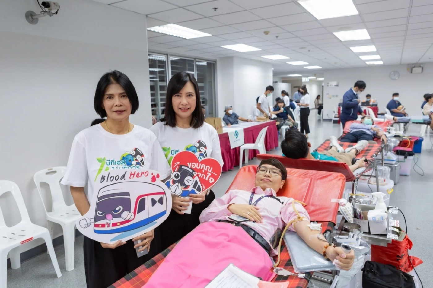 บีทีเอส ฉลองให้บริการ ครบ 4,000 ล้านเที่ยวคน ร่วมบริจาคโลหิตแก่สภากาชาดไทย