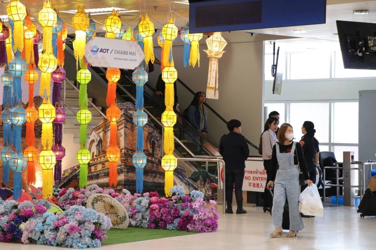 สนามบินเชียงใหม่ ประกาศเลื่อนและยกเลิก 101 เที่ยวบิน ช่วงเทศกาลยี่เป็ง หรือ เทศกาลลอยกระทง