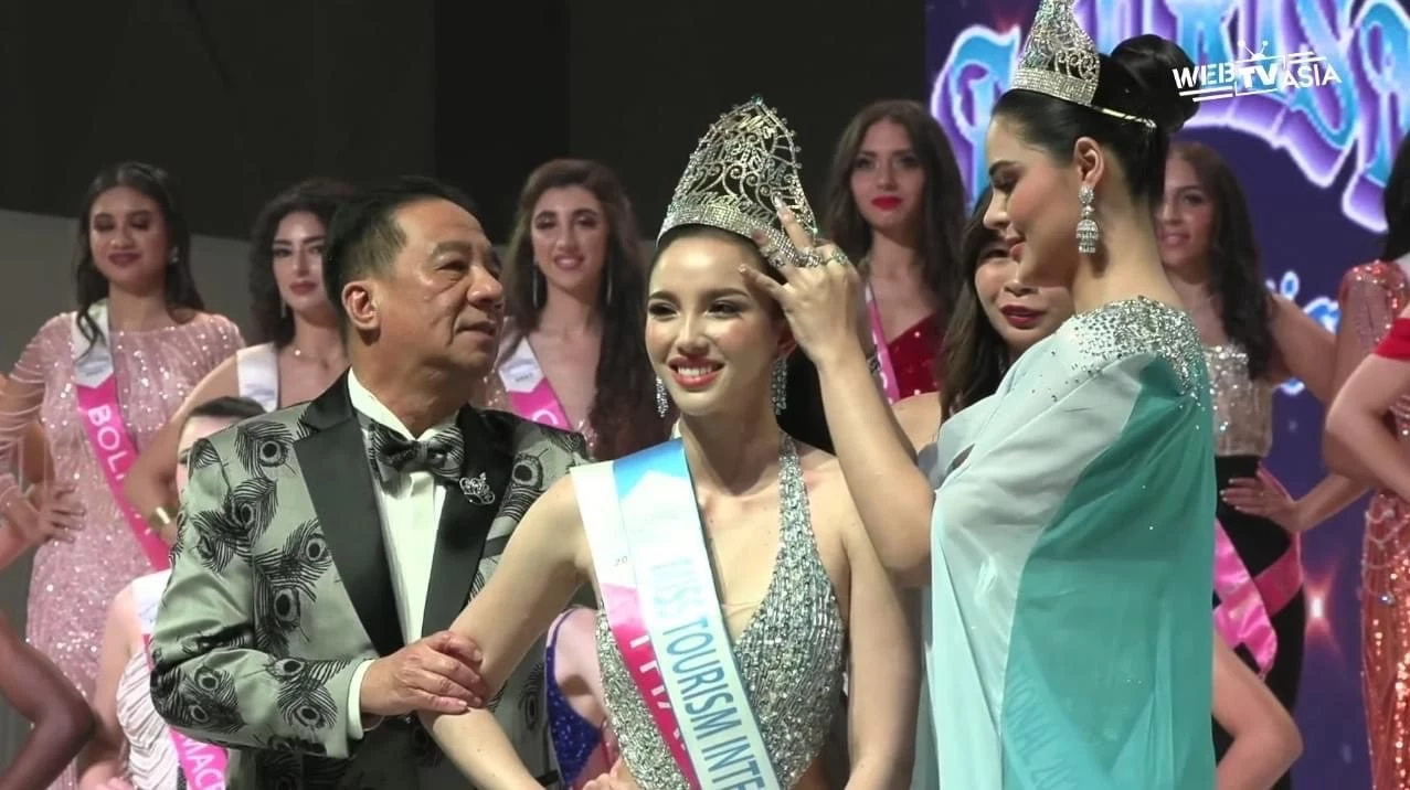 แฟนนางงามเฮ "เทีย ทวีพาณิชย์พันธุ์" คว้ามงกุฎ Miss Tourism International 2023