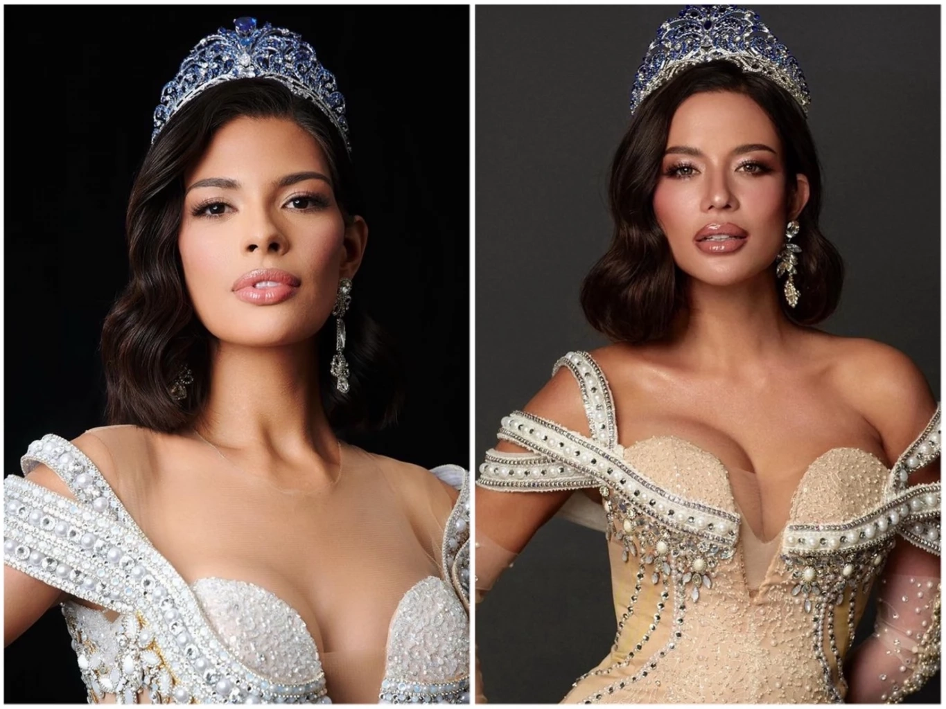เหมือนมาก! เทียบช็อตต่อช็อต  ท้าวทองกีบม้า VS  Miss Universe 2023