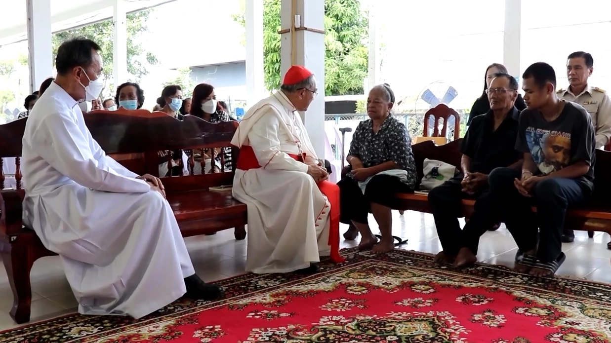 พระคาร์ดินัล อัครมุขคาทอลิก สวดให้ครูเจี๊ยบ สู่สวรรค์
