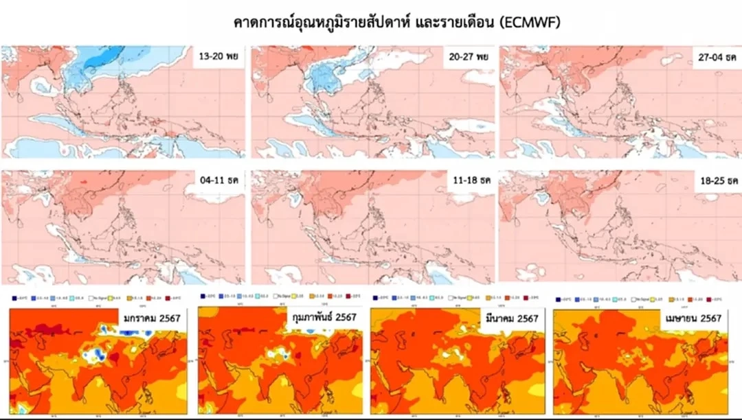 รศ.ดร.เสรี ชี้ ฤดูหนาวปีนี้มาแน่ แต่มาแค่แป๊บเดียว ช่วง 17-27 พ.ย. 66 นี้