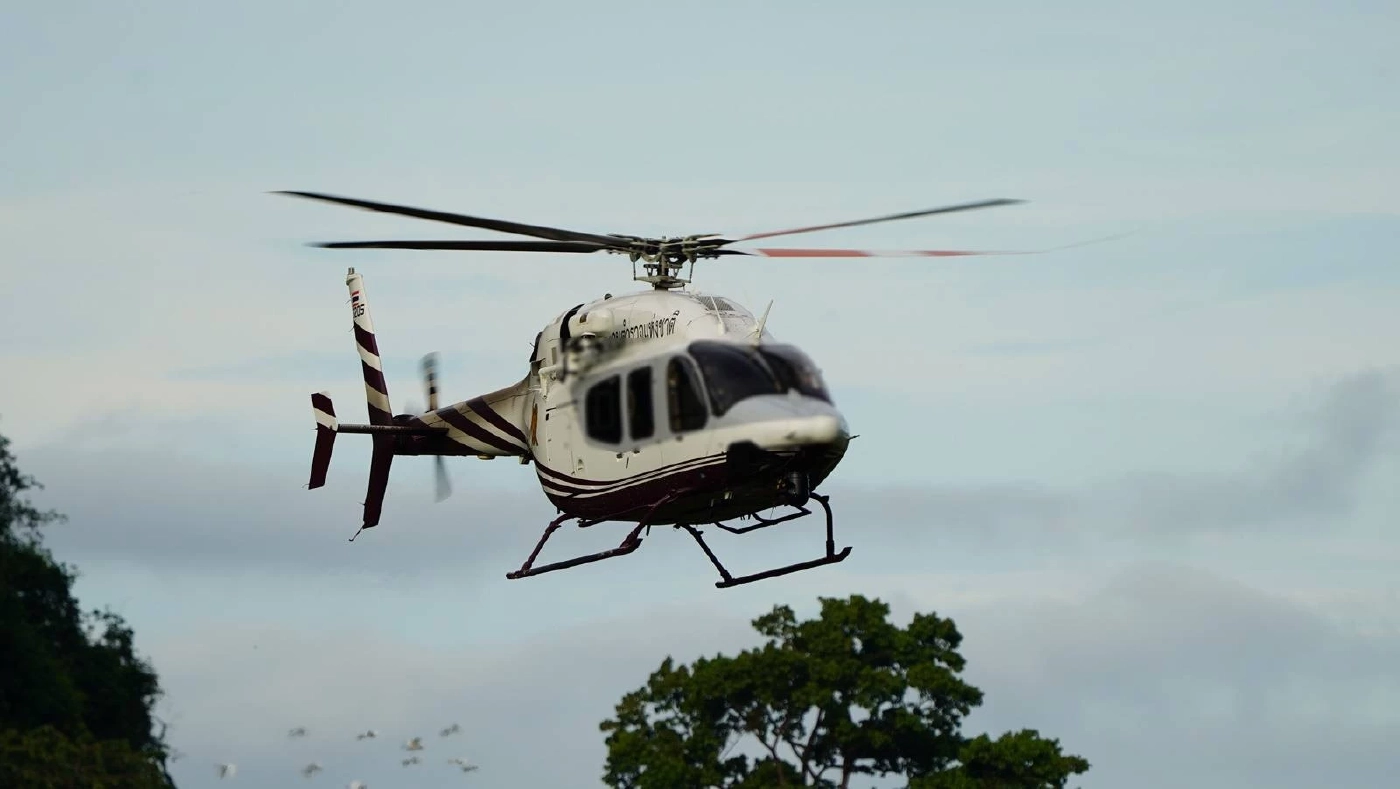 ส่ง ฮ. ช่วย ตชด. ถูกต่อหัวเสือต่อย อาการสาหัส ขณะเดินป่ากระชับพื้นที่ล่าเสี่ยแป้ง