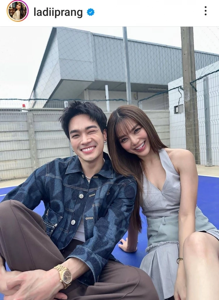 "เลดี้ปราง" เขินตัวบิด "โอบนิธิ" โผล่เซอร์ไพรส์เปิดใจเล่าที่มาความจิ้น