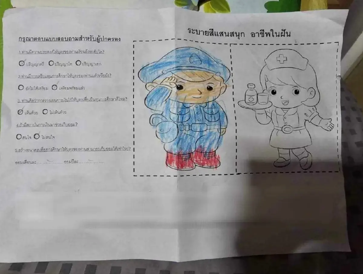 "อลิอันซ์ อยุธยา" ลงดาบตัวแทนประกัน แจกใบงานเด็กอนุบาล เก็บข้อมูลขัดกฎหมาย