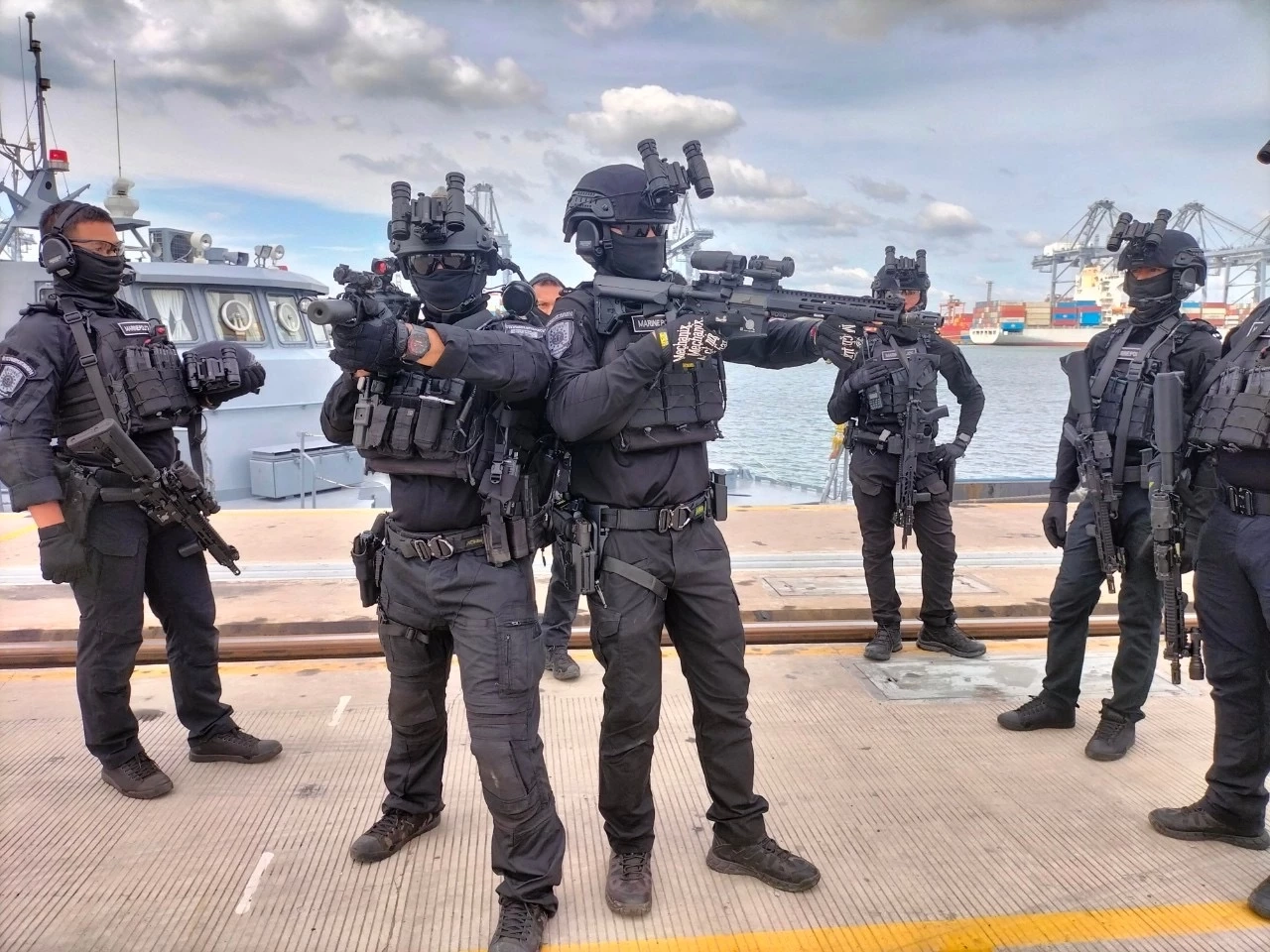 ตำรวจน้ำจัดชุดปฏิบัติการพิเศษ “มัจฉานุ” ฝึกซ้อมแผนเผชิญเหตุร้าย