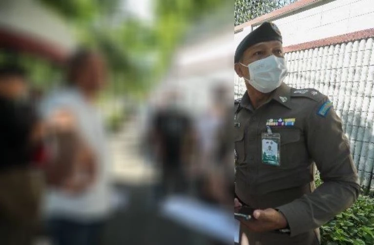 กลุ่มญาติและครอบครัวของคนไทยในเมืองเล้าก์ก่าย เดินทางไปที่สถานเอกอัครราชทูตจีนประจำประเทศไทย ย่านถนนรัชดาภิเษก