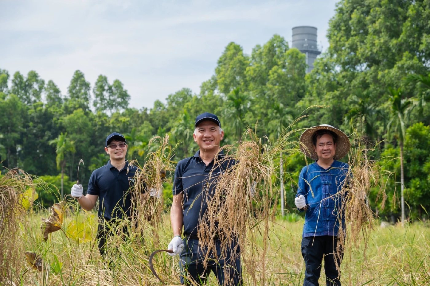 กัลฟ์ ชูศูนย์การเรียนรู้เกษตรและแปลงนาสาธิต โรงไฟฟ้าหนองแซง สู่ต้นแบบเศรษฐกิจหมุนเวียน พร้อมส่งเสริมวัฒนธรรมไทย “กัลฟ์สืบสานวิถีชาวนาไทย ร่วมใจลงแขกเกี่ยวข้าว”