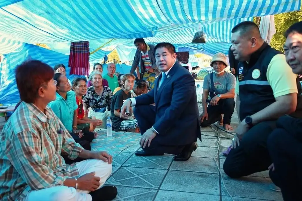  ร.อ.ธรรมนัส พรหมเผ่า รมว.เกษตรฯ และ นายณัฏฐกิตติ์ ของทิพย์ อธิบดีกรมการข้าว